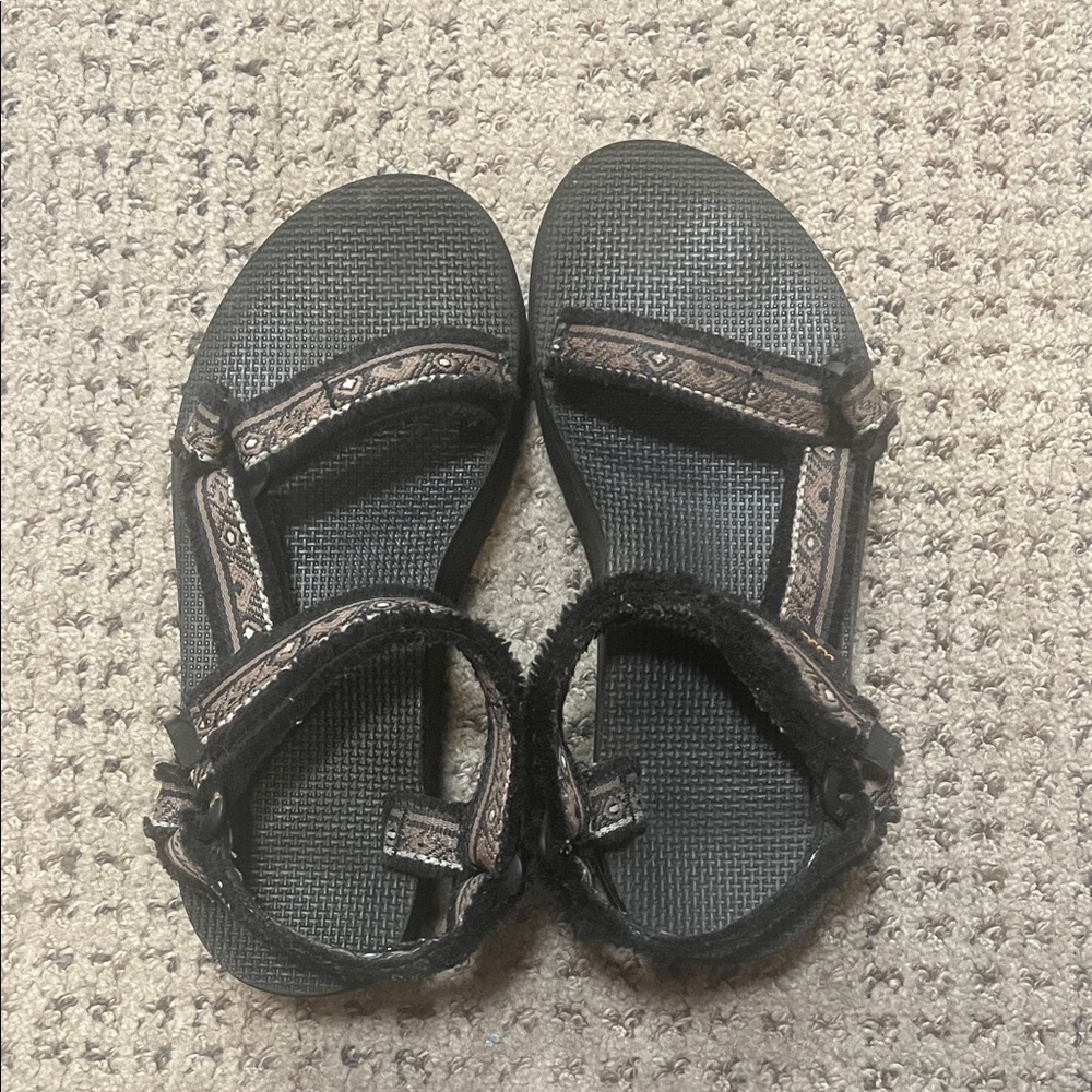 Teva Black and Brown Women's Sandals
